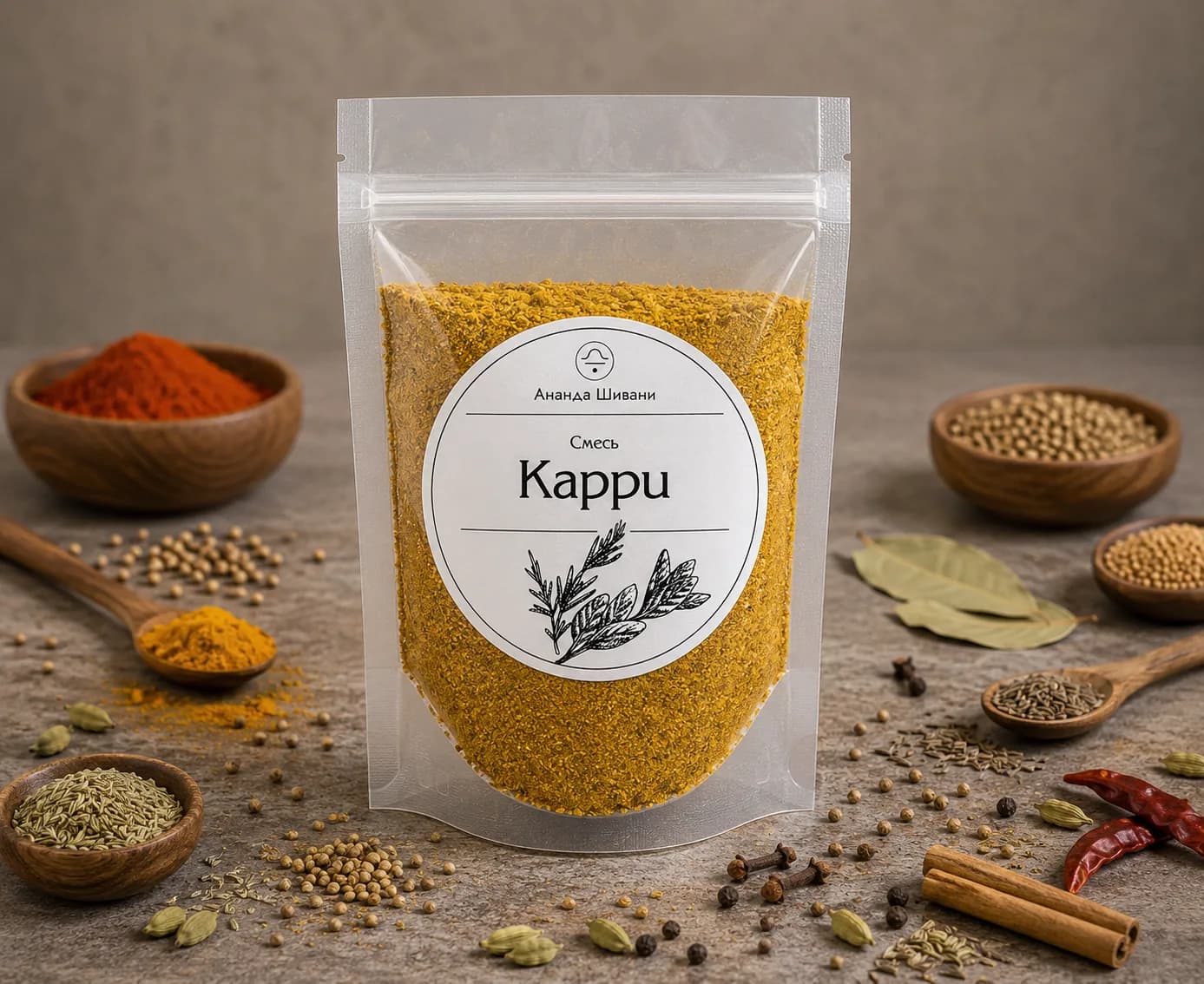 Карри - специи Ананда Шивани